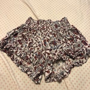 Floral Print Shorts